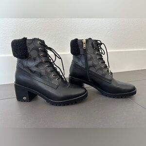 Coach boots,size 8